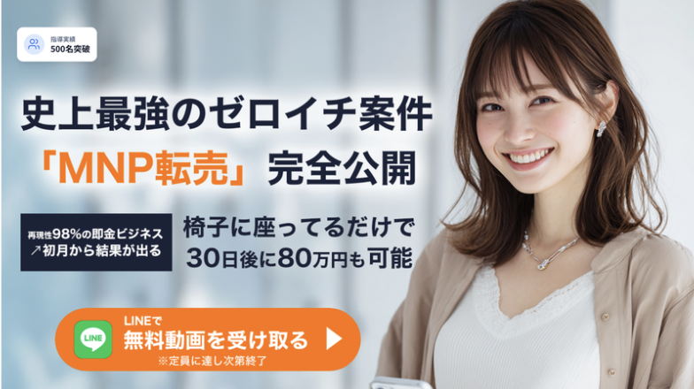 MNP転売解説動画