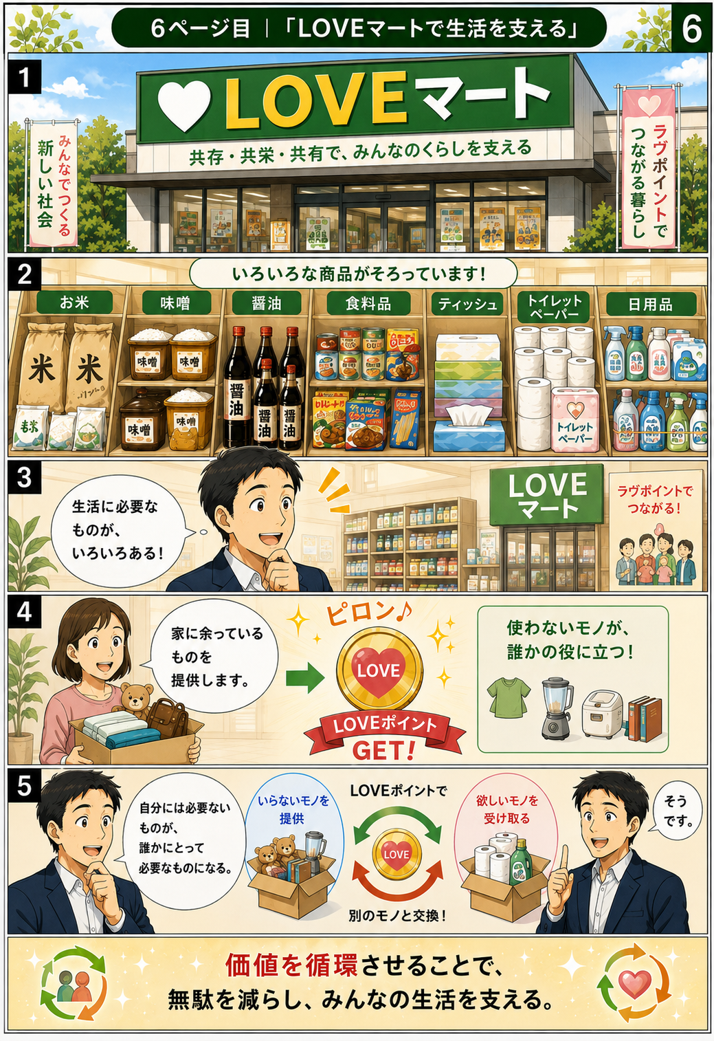AI漫画 6ページ目