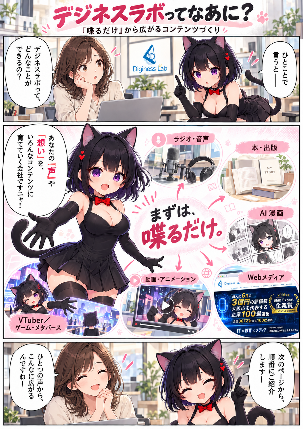 AI漫画 1ページ目