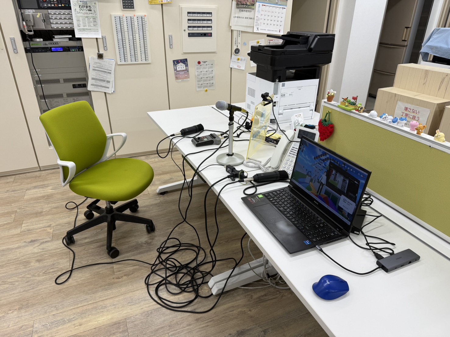 本格機材とマイクセット